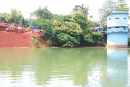 Opa River flows red as govt construction project dumps mud, boulders into its basin