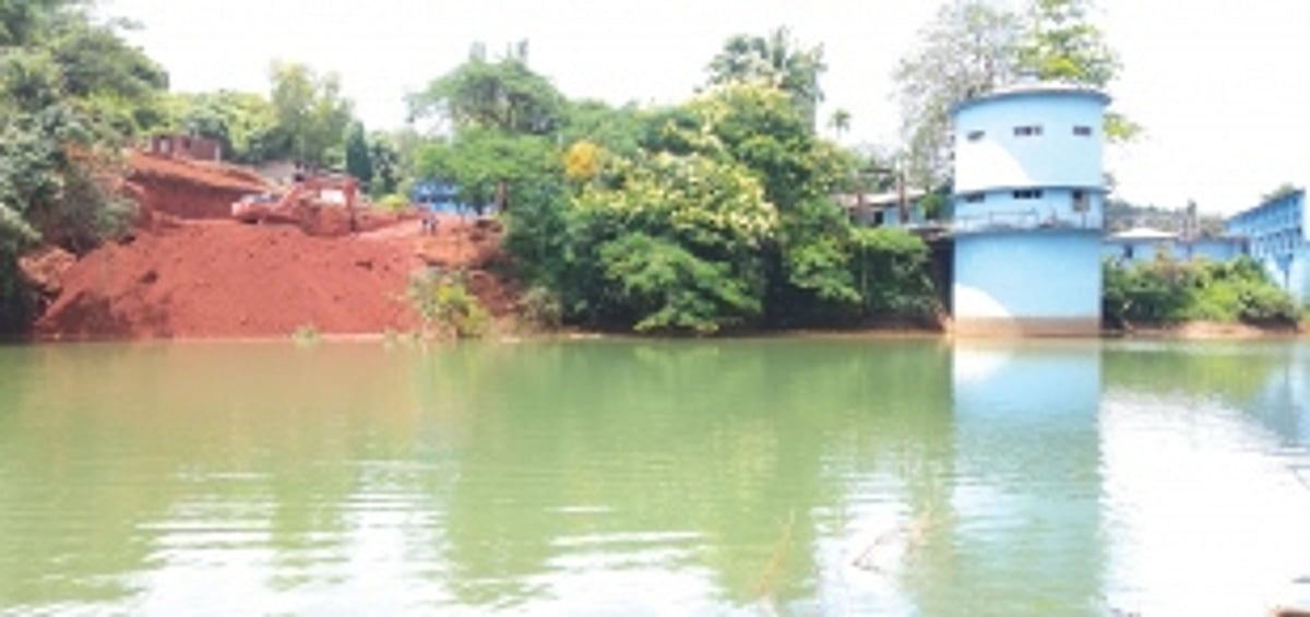 Opa River flows red as govt construction project dumps mud, boulders into its basin