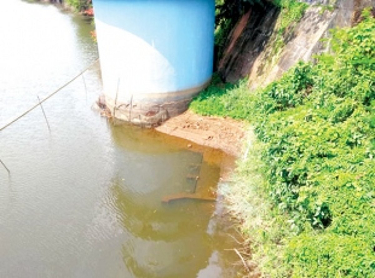 Opa water levels dip drastically to 1.80 mts