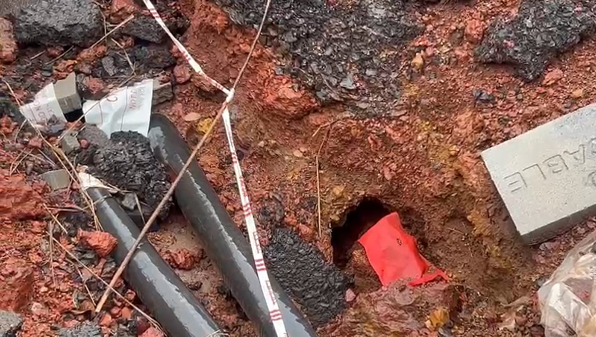 Open Trenches at Pimplamol-Shirvoi, Goa Pose Grave Risk to Commuters
