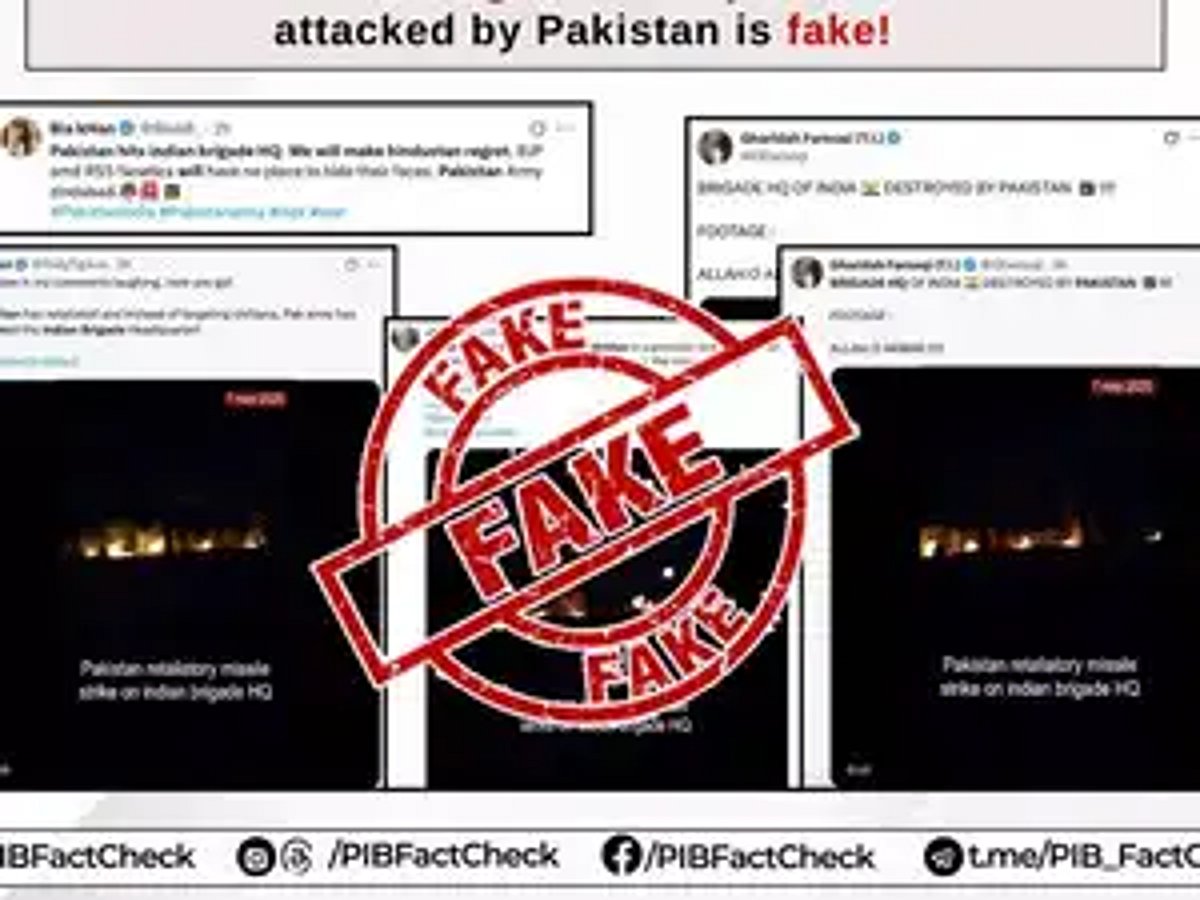 Operation Sindoor: After Indian airstrikes, Pakistan floods web with fake claims and old images