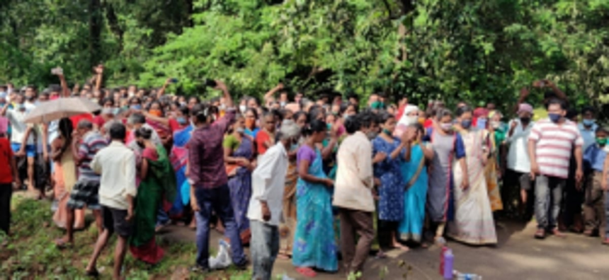 Opponents stopped from raising IIT issue during Molcornem gram sabha 1 Opponents stopped from raising IIT issue during Molcornem gram sabha