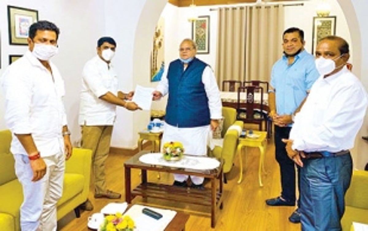 Opposition MLAs petition PM via Guv regarding stranded seafarers, NRGs