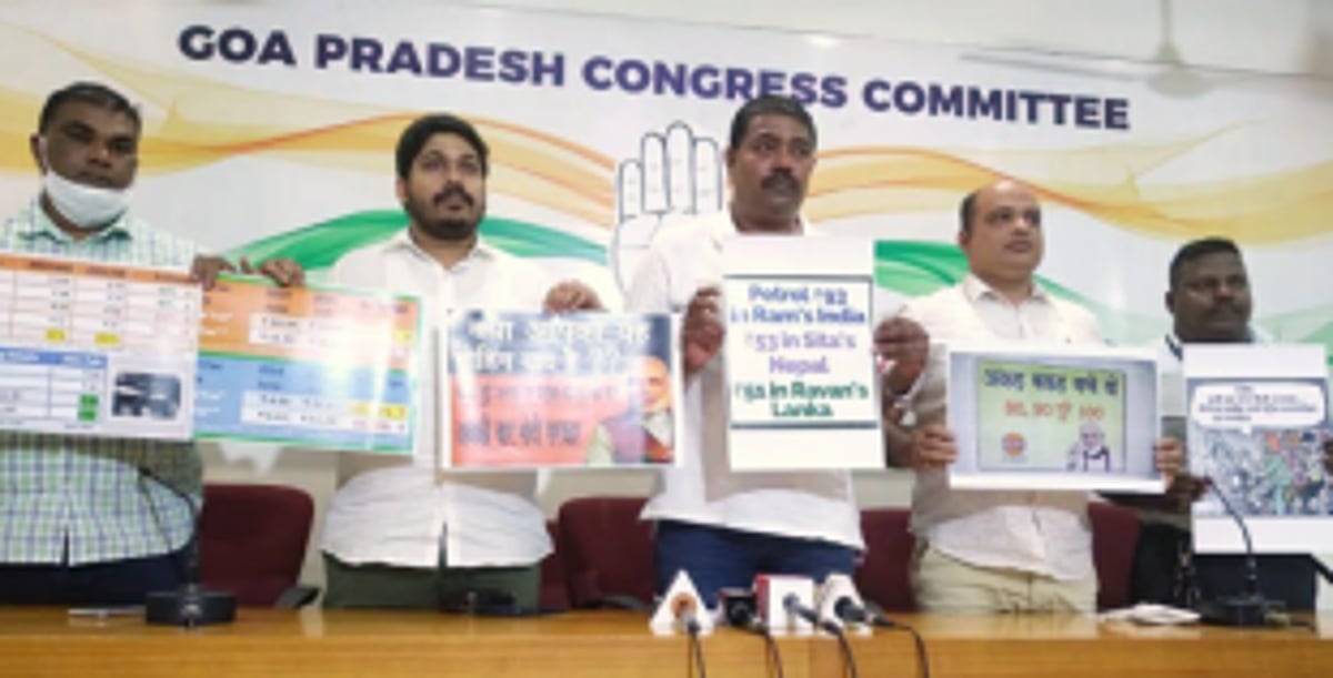 Opposition slams BJP government for frequent rise in fuel price