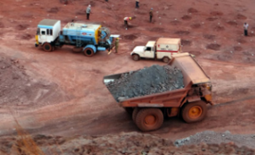 Ore transportation suspended 1 Ore transportation suspended