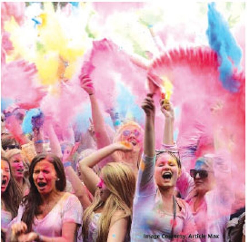 Organic touch to the festival of colours