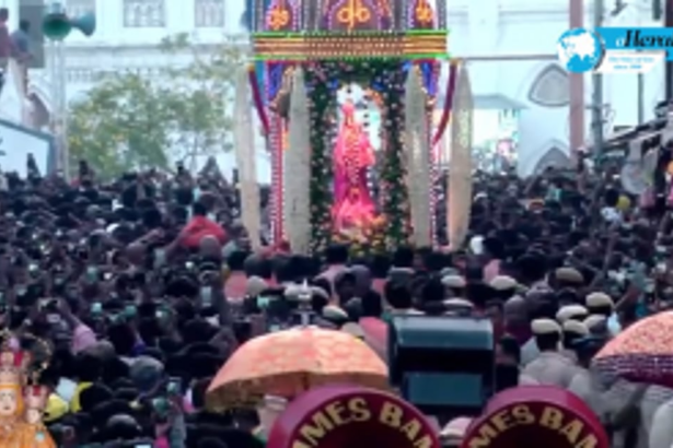Our Lady of Valankanni  annual novenas begin