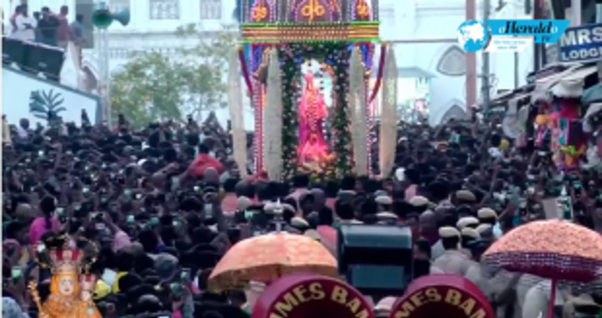 Our Lady of Valankanni annual novenas begin 1 Our Lady of Valankanni annual novenas begin
