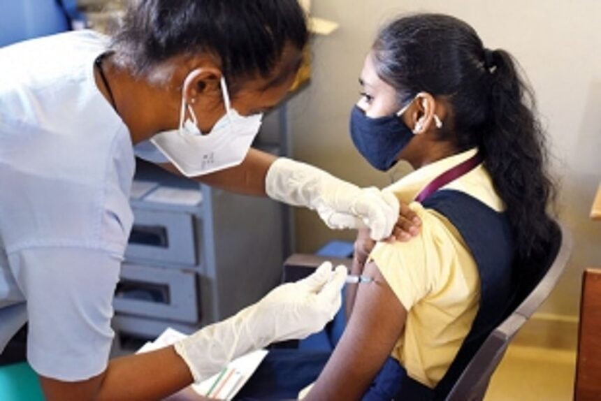 Over 1000 Salcete students inoculated with first dose