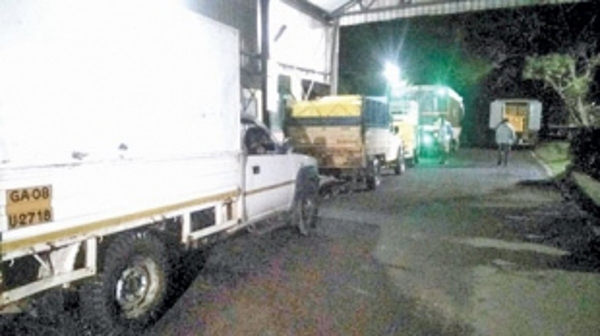 Over 15 lakh kilo fish arrived through Polem in last seven days