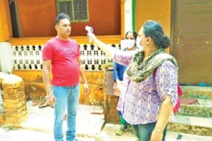 Over 4000 Mangor Hill locals undergo thermal scanning