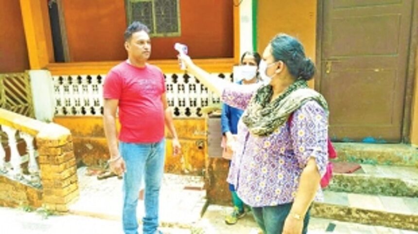Over 4000 Mangor Hill locals undergo thermal scanning 1 Over 4000 Mangor Hill locals undergo thermal scanning