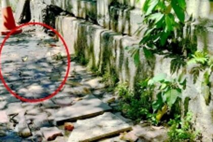 Overflowing septic tank at South Goa Police Headquarters a cause of woe for students, parents