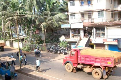 Overloaded mining truck that was proceeding towards the mining site was sent by the RTO.