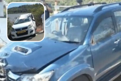 Overspeeding SUV collides against three cars at Cortalim