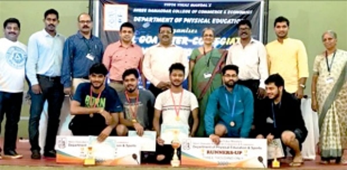 PCCE inter-collegiate badminton champs