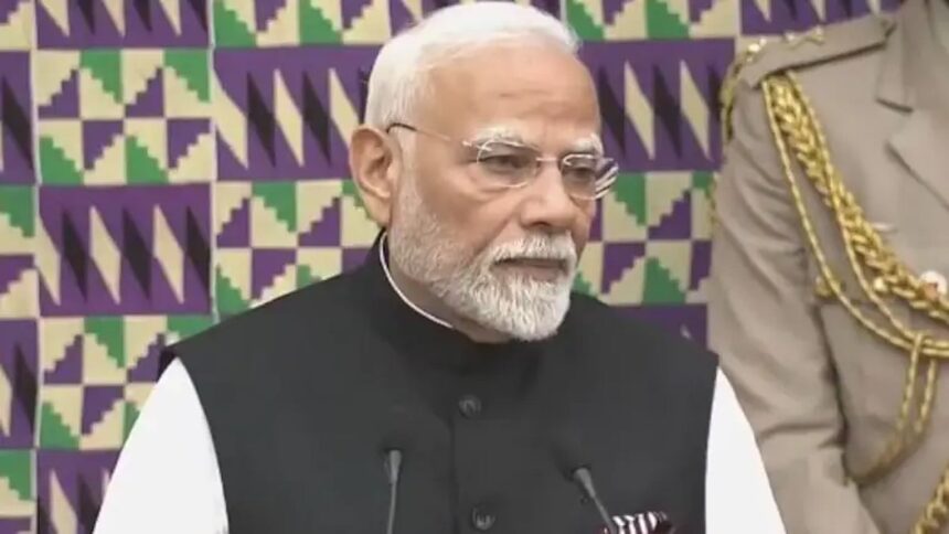 PM Modi Surprises Ghanaian Lawmakers with India's 2,500 Political Parties 1 PM Modi Surprises Ghanaian Lawmakers with India's 2,500 Political Parties