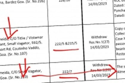 POSTMORTEM OF THE ANJUNA ILLEGALITIES: Smell of foul play in multiple cases