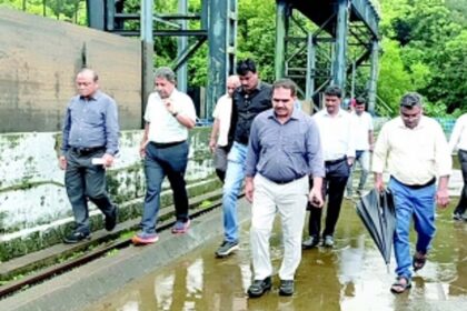 PRAWAH panel inspects Opa treatment plant, Ganjem bandhara
