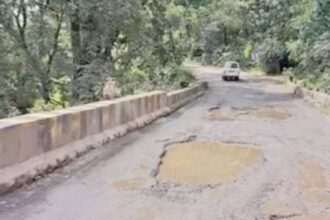 PWD & NHAI at loggerheads over Chorla Ghat road work