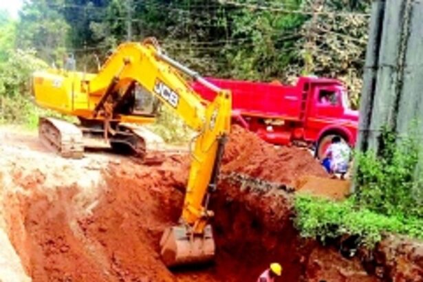 PWD breaks ground on approach road for Khandepar Bridge, five years post-inaugural