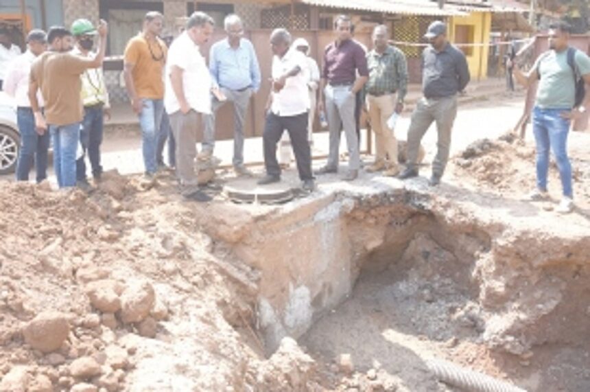 PWD minister says St Inez sewage works won’t be completed before monsoon
