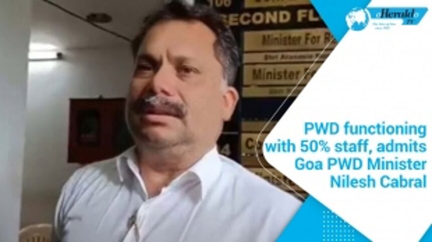 PWD operating with 50% staff: Cabral 1 PWD operating with 50% staff: Cabral