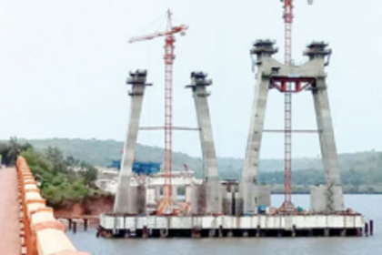PWD seeks NOC for revolving viewing towers atop new Zuari Bridge