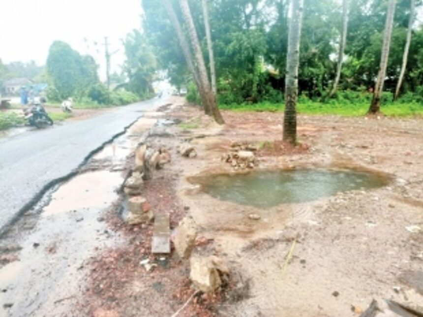 PWD starts repair work on Benaulim pipeline