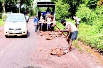 PWD takes swift action after O Heraldo’s  report on dangerous Cuncolim road