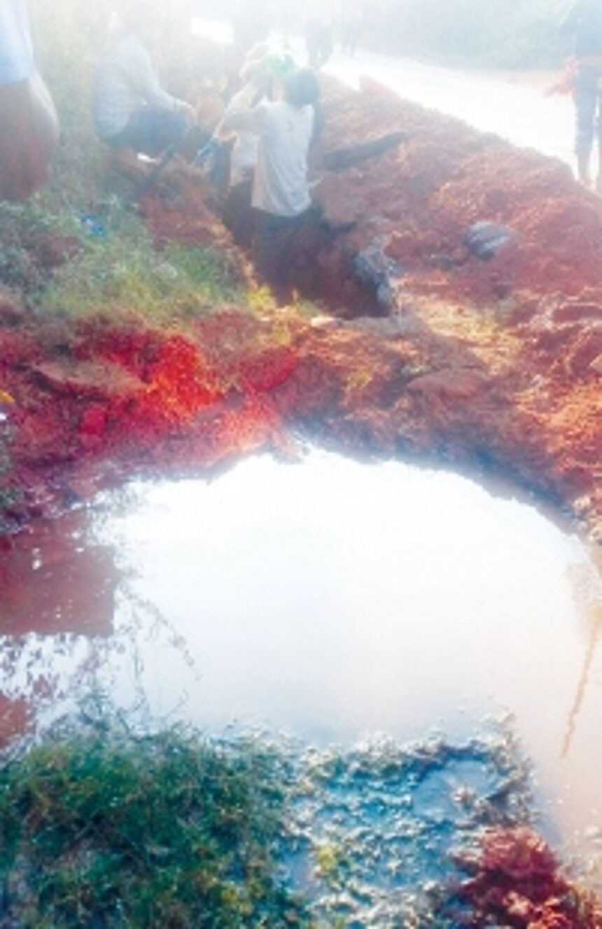 PWD’s ‘unplanned’ road digging work causes water shortage in Undir, Kavlem