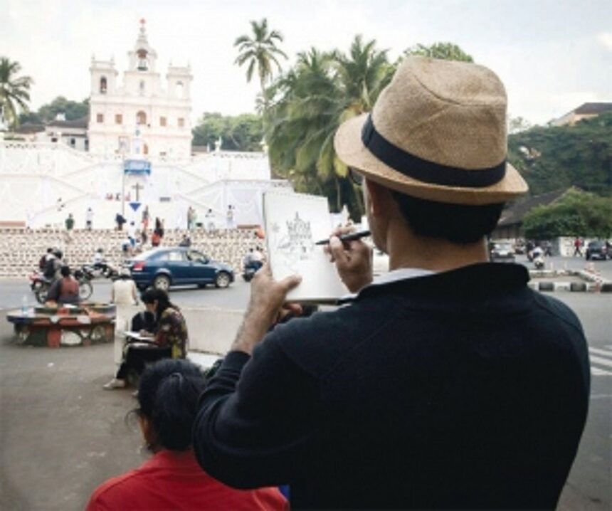 Painting the town red