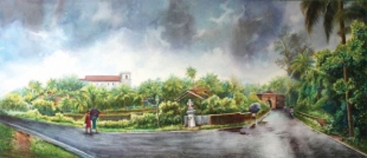 Paintings about the Goan way of life