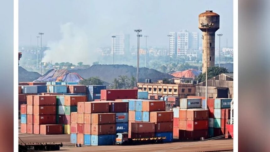 Palghar coast on watch as cargo ship containers feared drifting ashore 1 Palghar coast on watch as cargo ship containers feared drifting ashore