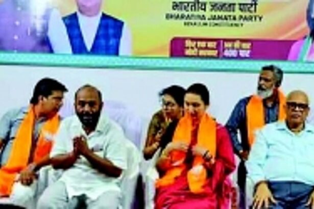 Pallavi campaigns in Benaulim, Curtorim; optimistic of lotus blooming in both Parliamentary constituencies