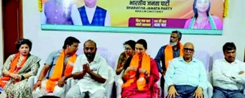 Pallavi campaigns in Benaulim, Curtorim; optimistic of lotus blooming in both Parliamentary constituencies 1 Pallavi campaigns in Benaulim, Curtorim; optimistic of lotus blooming in both Parliamentary constituencies