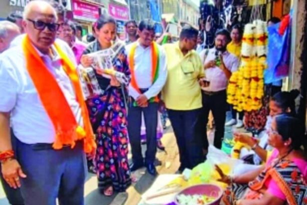 Pallavi reposes faith in Margao’s business community, optimistic of her win in South Goa
