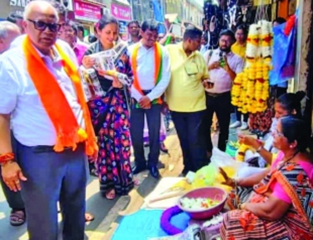 Pallavi reposes faith in Margao’s business community, optimistic of her win in South Goa