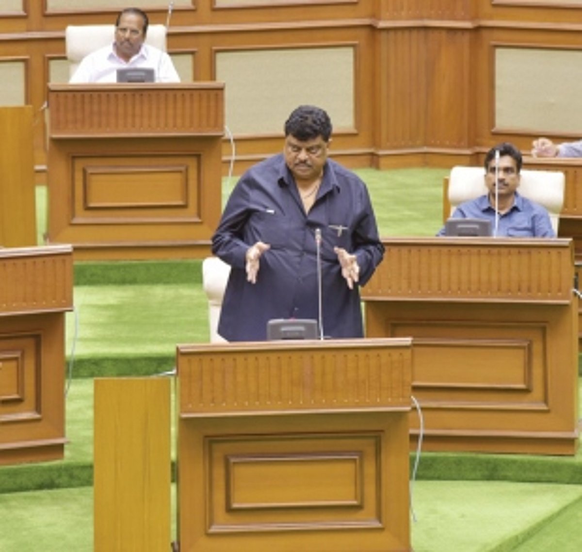 Panchayat secretaries  harassing people: Churchill