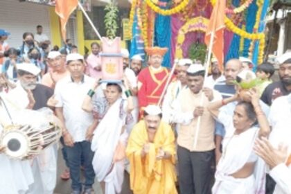 Pandharpur holy pilgrimage  walk begins from Canacona