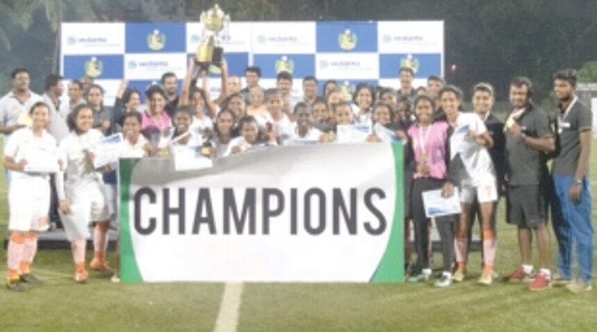 Panjim Dolphins claim maiden Women’s League title