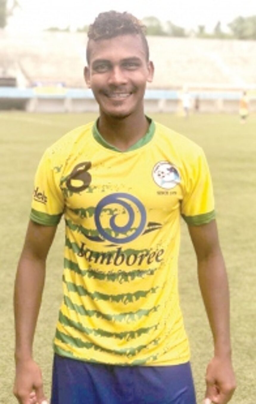 Panjim Footballers' alston Camotio 1 Panjim Footballers' alston Camotio