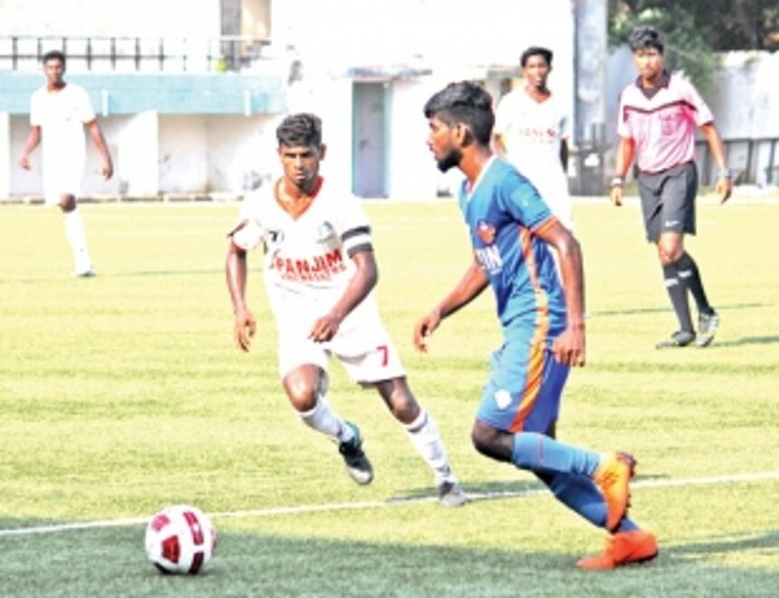 Panjim Footballers hold Goan FC