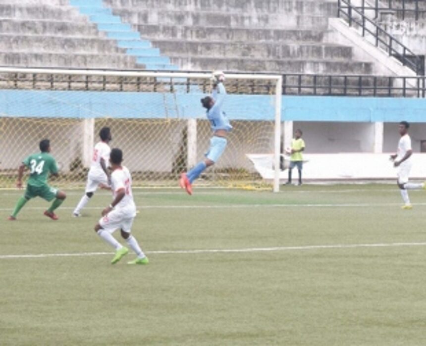 Panjim Footballers score late to hold Salgaocar