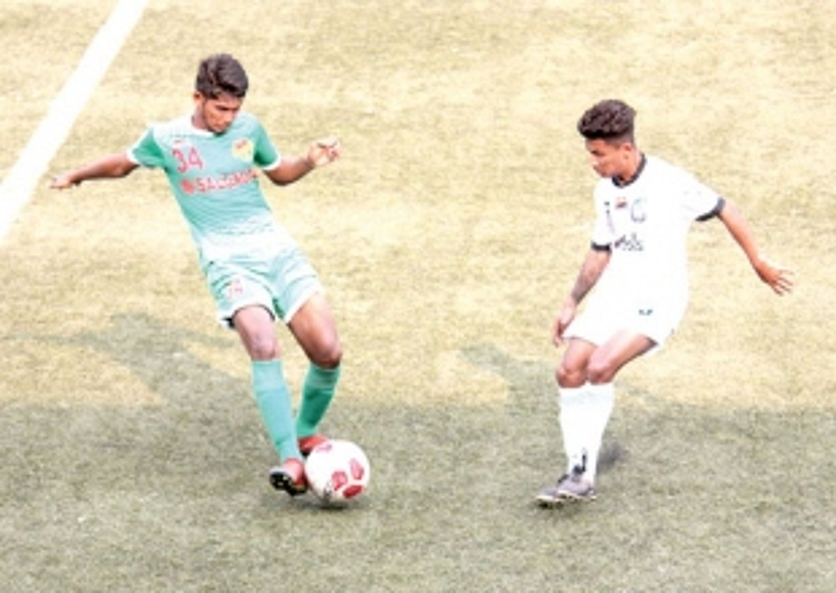 Panjim Footballers stuns table toppers Salgaocar FA