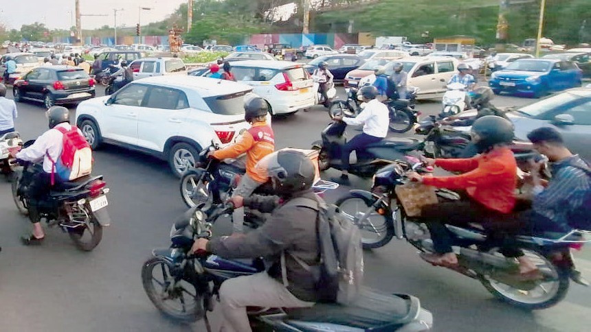 Panjim Suffers Severe Traffic Congestion as Patto Bridge Closure Creates Chaos