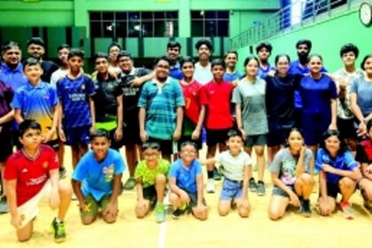 Panjim Table Tennis Club’s  summer camp concludes