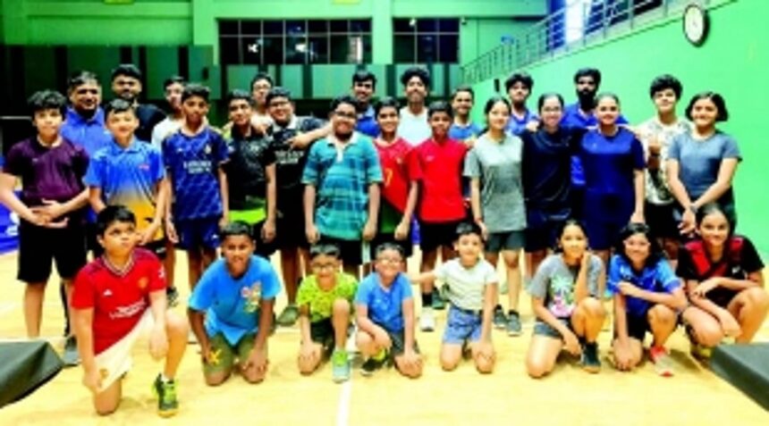 Panjim Table Tennis Club’s summer camp concludes