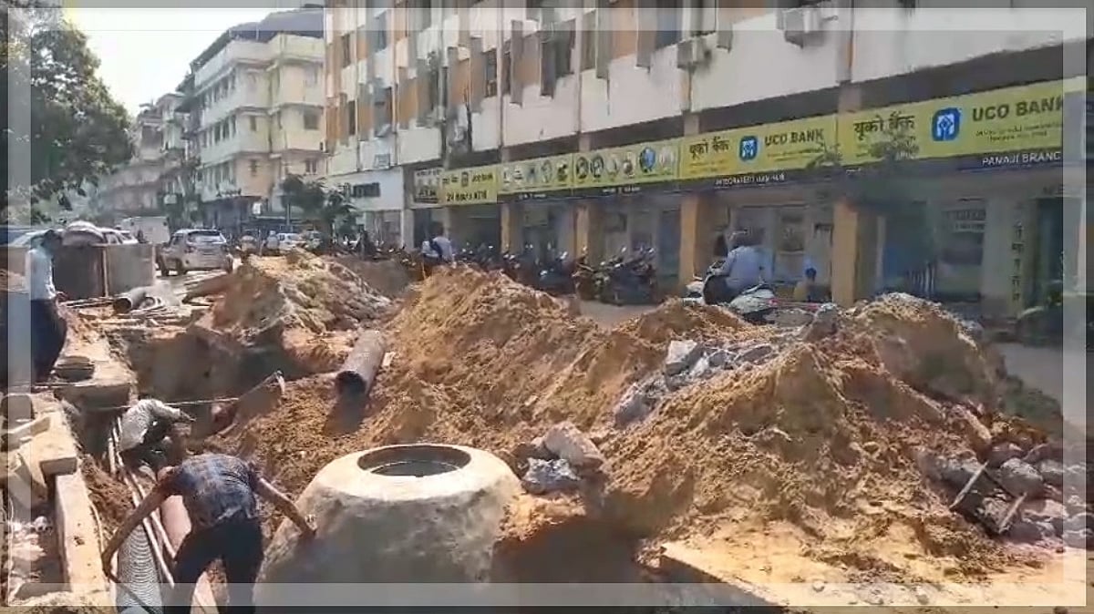 Panjim in Chaos: Will Smart City Roads Meet the March 2025 Deadline?
