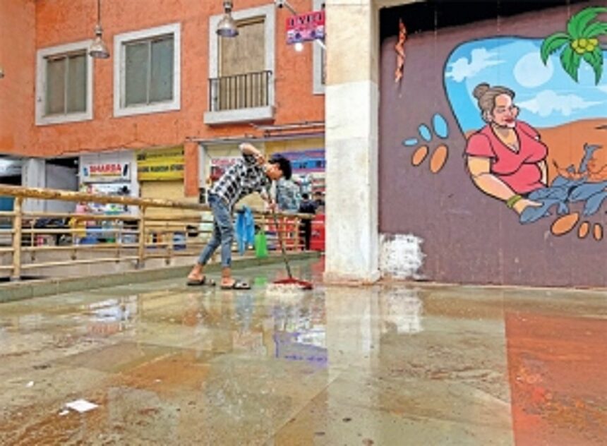 Panjim market goers, vendors face ‘Capital Punishment’ 1 Panjim market goers, vendors face ‘Capital Punishment’